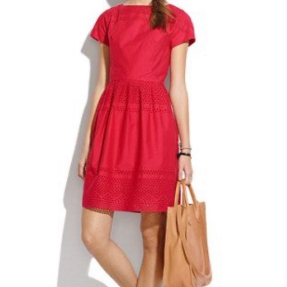 Madewell Latticework Dress